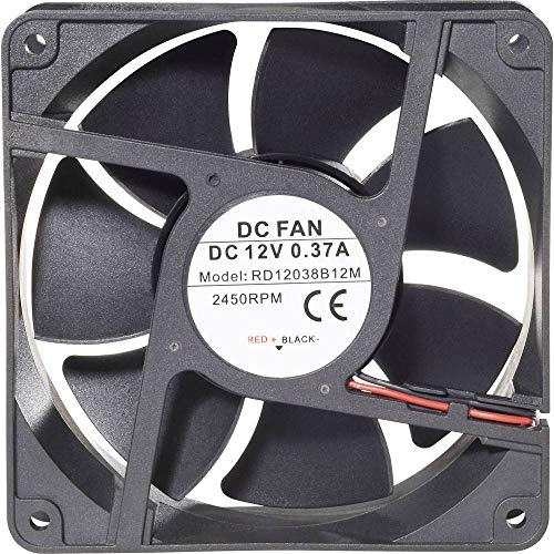 TRU COMPONENTS RD12038B24L1 Axiallüfter IP58 24 V/DC 111 m³/h (L x B x H) 120 x 120 x 38 mm von TRU Components