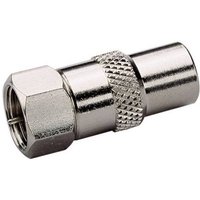 TRU COMPONENTS TC-2520003 F-Koax-Adapter Anschlüsse: F-Stecker, Koax-Stecker IEC 100St. von TRU Components