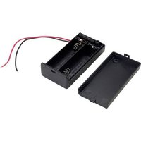 TRU COMPONENTS SBH-321-3AS Batteriebox 2x Mignon (AA) Kabel von TRU Components