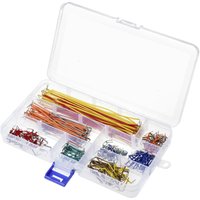 TRU COMPONENTS Steckbrücken-Set (L x B x H) 172 x 100 x 22 mm 350 St. von TRU Components
