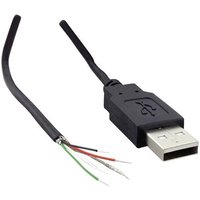 TRU COMPONENTS Stecker, gerade USB A Stecker 2.0 TC-2524010 Inhalt: 100St. von TRU Components
