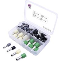 TRU COMPONENTS T1903C025 Aderendhülsen-Sortiment 4 mm², 6 mm², 10 mm², 16mm² Teilisoliert Grau, TRU COMPONENTS T1903C025 Aderendhülsen-Sortiment 4 mm², 6 mm², 10 mm², 16mm² Teilisoliert Grau, von TRU Components