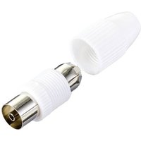 TRU COMPONENTS TC-10336032 Koax-Kupplung Anschlüsse: Koax-Buchse IEC Kabel-Durchmesser: 7.8mm TRU COMPONENTS TC-10336032 Koax-Kupplung Anschlüsse: Koax-Buchse IEC Kabel-Durchmesser: 7.8mm von TRU Components