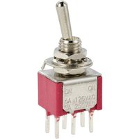 TRU COMPONENTS TC-11546996 Kippschalter 125 V/AC, 250 V/AC 3A 2 x Ein/Ein rastend von TRU Components