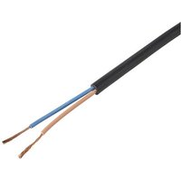 TRU COMPONENTS TC-11594924 Gummischlauchleitung H07RN-F 2 x 2.5mm² Schwarz Meterware von TRU Components