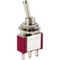TC-12819604 Kippschalter 125 v/ac, 250 v/ac 6 a 1 x Ein/Aus/Ein rastend 1 St. - Tru Components von TRU Components