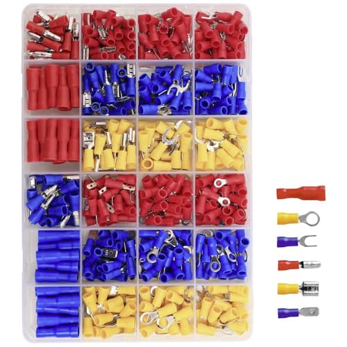TRU COMPONENTS TC-12888380 Quetschverbinder-Sortiment 0.5 mm² 2.5 mm² 500 St. TRU COMPONENTS TC-12888380 Quetschverbinder-Sortiment 0.5 mm² 2.5 mm² 500 St. von TRU Components