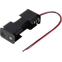 TRU COMPONENTS TC-13220504 Batteriehalter 2x Mignon (AA) Kabel (L x B x H) 57 x 17 x 26 mm von TRU Components