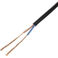 TRU COMPONENTS TC-13389156 Gummischlauchleitung H05RN-F 2 x 0.75 mm² Schwarz 50 m von TRU Components