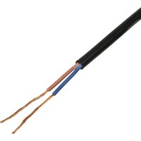 TRU COMPONENTS TC-13389168 Gummischlauchleitung H05RN-F 2 x 1 mm² Schwarz 50 m von TRU Components