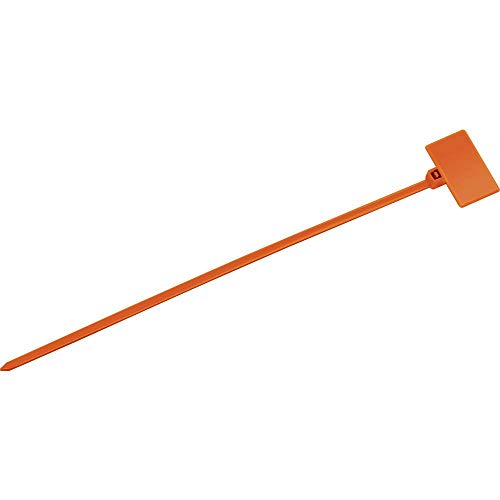 TRU COMPONENTS TC-6646452 Leitermarkierer Beschriftungsflaeche: 20 x 13mm Orange 100St. von TRU Components