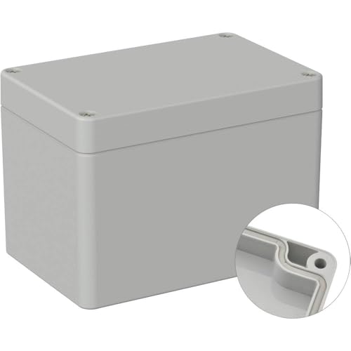 TRU COMPONENTS TC-9065500 Outdoor-Gehäuse 120 x 80 x 85 Polycarbonat Lichtgrau (RAL 7035) 1 St. von TRU Components