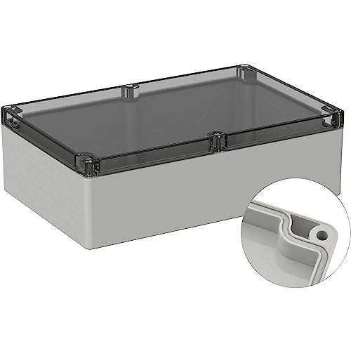 TRU COMPONENTS TC-9065576 Outdoor-Gehäuse 300 x 230 x 85 Polycarbonat Lichtgrau (RAL 7035) 1 St. von TRU Components