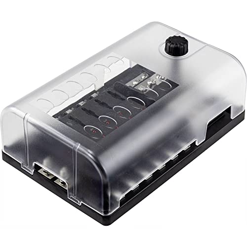 TRU COMPONENTS TC-9067928 TC-9067928 KFZ-Sicherungshalter mit Statusanzeige Passend für (Sicherungen) Flachsicherung St von TRU Components