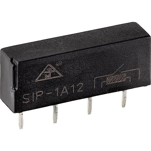 TRU COMPONENTS TC-9094720 SIP1A12 Reed-Relais 1 Schließer 12 V/DC 0.5A 10W SIP-4, 3 Stück TRU COMPONENTS TC-9094720 SIP1A12 Reed-Relais 1 Schließer 12 V/DC 0.5A 10W SIP-4, 3 Stück von TRU Components