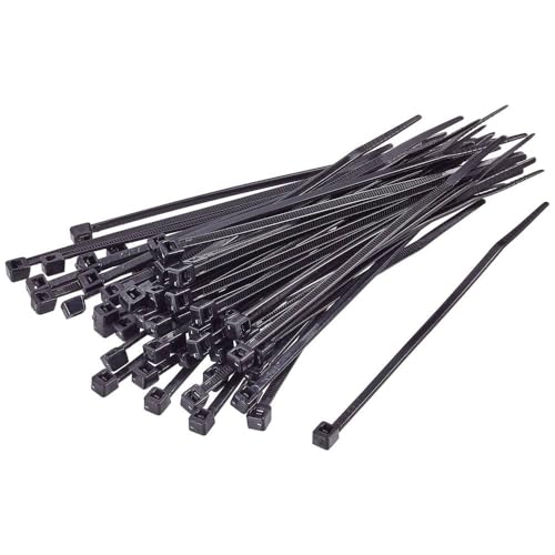 TRU COMPONENTS TC-BT-750-8.8-UVB Kabelbinder 750 mm 8.8 mm Schwarz UV-Witterungsstabil 100 St. von TRU Components
