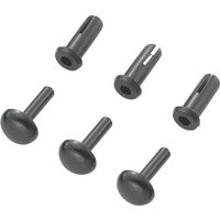 TRU COMPONENTS TC-SRR-380K203 Spreizniete Loch-Ø 3mm Schwarz 1000St. von TRU Components