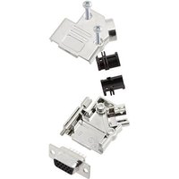 TRU COMPONENTS TCD45PKM09HDS15K 7709156 D-SUB Buchsenleisten-Set 45° Polzahl (num): 15 Lötkelch 1St. von TRU Components