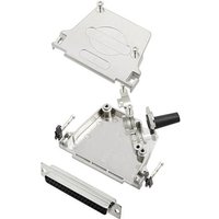 TRU COMPONENTS TCD45ZF37DMSK 7709388 D-SUB Buchsenleisten-Set 45° Polzahl (num): 37 Lötkelch 1St. von TRU Components