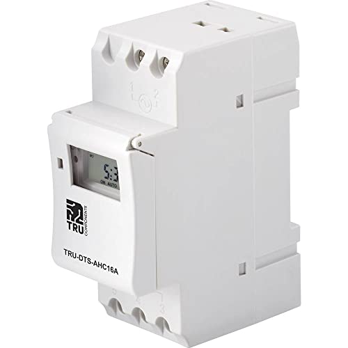 TRU COMPONENTS TRU-DTS-AHC16A Zentralsteuerung Betriebsspannung: 230 V/AC 1 Wechsler 16 A 250 V/AC Wochenprogramm von TRU Components