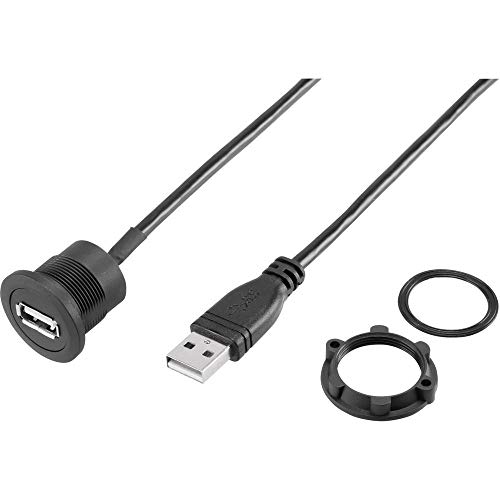TRU COMPONENTS USB-20-BK USB A Einbaubuchse 2.0 Inhalt: 1 St. TRU COMPONENTS USB-20-BK USB A Einbaubuchse 2.0 Inhalt: 1 St. von TRU Components