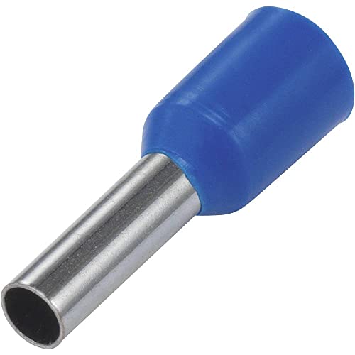 TRU Components 1091271 Aderendhuelse 2.50mm² Teilisoliert Blau 100St. von TRU Components