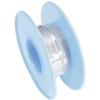 TRU Components 1566864 Wickeldraht Wire Wrap 1 x 0.05mm² Grau 15m von TRU Components
