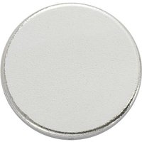 TRU Components N35-3502 1564100 Magnet-Pad N35-3502 Silber (Ø) 15mm von TRU Components