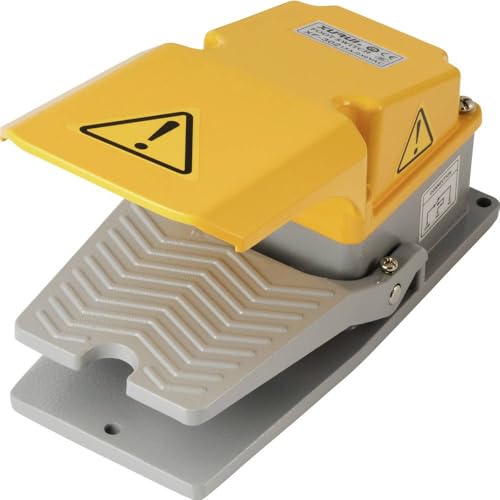 TRU Components Pedalschalter XF-302 1426624 250 V/AC 15 A 1 Pedal mit Schutzhaube 1 NO (T) 1 Stück von TRU Components