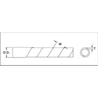 TRU Components 1593153 TC-KSR24BK203 Spiralschlauch 20 bis 100mm Schwarz 10m von TRU Components