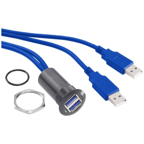 TRU Components USB-Einbaubuchse 3.0 USB-13-BK 1313912 Inhalt: 1St. von TRU Components