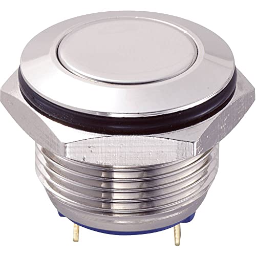 TRU Components VAND.GESCH. Taster 16MM 2A/48VDC Nickel von TRU Components