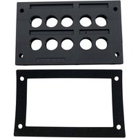 Tc-kdl 2/10 Kabeleinführungsleiste Klemm-Ø (max.) 16 mm pa Schwarz 1 St. - Tru Components von TRU Components