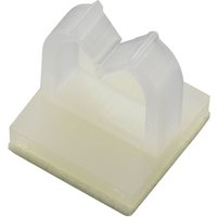 Tru Components - 11 mm Befestigungssockel selbstklebend Bündel-Ø-Bereich 8.90 mm (max) Natur 1 St. von TRU Components