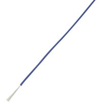 1565235 Litze LiY 1 x 0.50 mm² Blau 100 m - Tru Components von TRU Components
