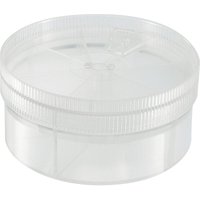 Tru Components - Sortimensdose (ø x h) 92 mm x 43.5 mm Anzahl Fächer: 7 variable Unterteilung Inhalt von TRU Components