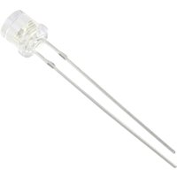 Tru Components - 1577324 led bedrahtet Weiß Zylindrisch 5 mm 600 mcd 90 ° 20 mA von TRU Components