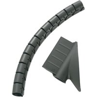 Tru Components - 1593180 TC-MX-KLT15BK203 Spiralschlauch 15 mm (max) Schwarz 5 m von TRU Components