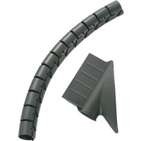 Tru Components - 1593181 TC-MX-KLT20BK203 Spiralschlauch 20 mm (max) Schwarz 5 m von TRU Components