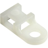 Tru Components - Befestigungssockel schraubbar TC-6645712 Natur 100 St. von TRU Components