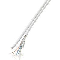 Tru Components - Duplex-Netzwerkkabel cat 6 sf/utp 8 x 2 x 0.196 mm² Weiß 100 m von TRU Components