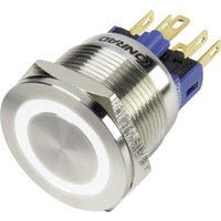Conrad Components - tru components 1303050 GQ22S-11E/W/12V Vandalismusgeschützter Drucktaster 250 v/ac 3 a 1 x Aus/(Ein) von CONRAD COMPONENTS