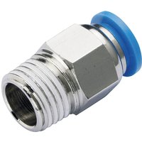 Tru Components - Gerade-Verbinder PC4-M5 Rohr-Ø: 4 mm Gewinde-Maß: M5 x 0.8 1 St. von TRU Components