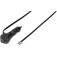 Tru Components - Kfz-Stecker inkl. Kabel Belastbarkeit Strom max.=10 a 12 v/dc von TRU Components