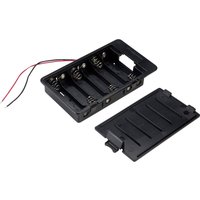 SBH361A Batteriehalter 6x Mignon (aa) Kabel - Tru Components von TRU Components