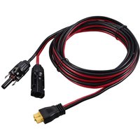 Solarstecker auf XT60 Buchsenstecker Kabelänge 3000 mm TC-12195652 Schwarz, Rot Tru Components Inha von TRU Components