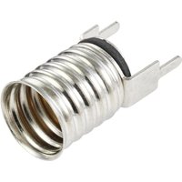 TC-10477724 Lampenfassung Sockel (Miniaturlampen): E10 Anschluss (Sockel): Lötstift 1 - Tru Components von TRU Components