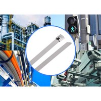 Tru Components - TC-12656540 Stahlkabelbinder 840 mm 7.9 mm aisi 304 100 St. von TRU Components