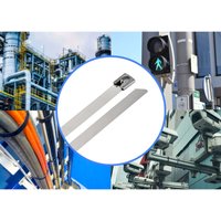 Tru Components - TC-12659388 Stahlkabelbinder 290 mm 7.9 mm aisi 304 100 St. von TRU Components