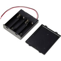 Tru Components - TC-13220640 Batteriehalter 4x Mignon (aa) Kabel (l x b x h) 70 x 64.8 x 19 mm von TRU Components